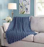 Regal Fans Crochet Throw