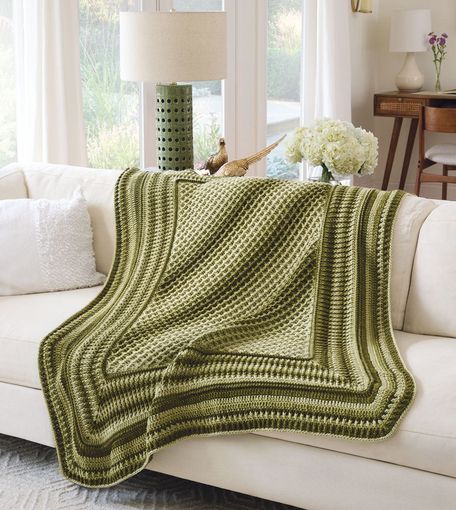 Unique Vibrato Crochet Throw
