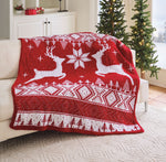 Christmas Joy Mosaic Afghan