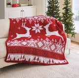 Christmas Joy Mosaic Afghan