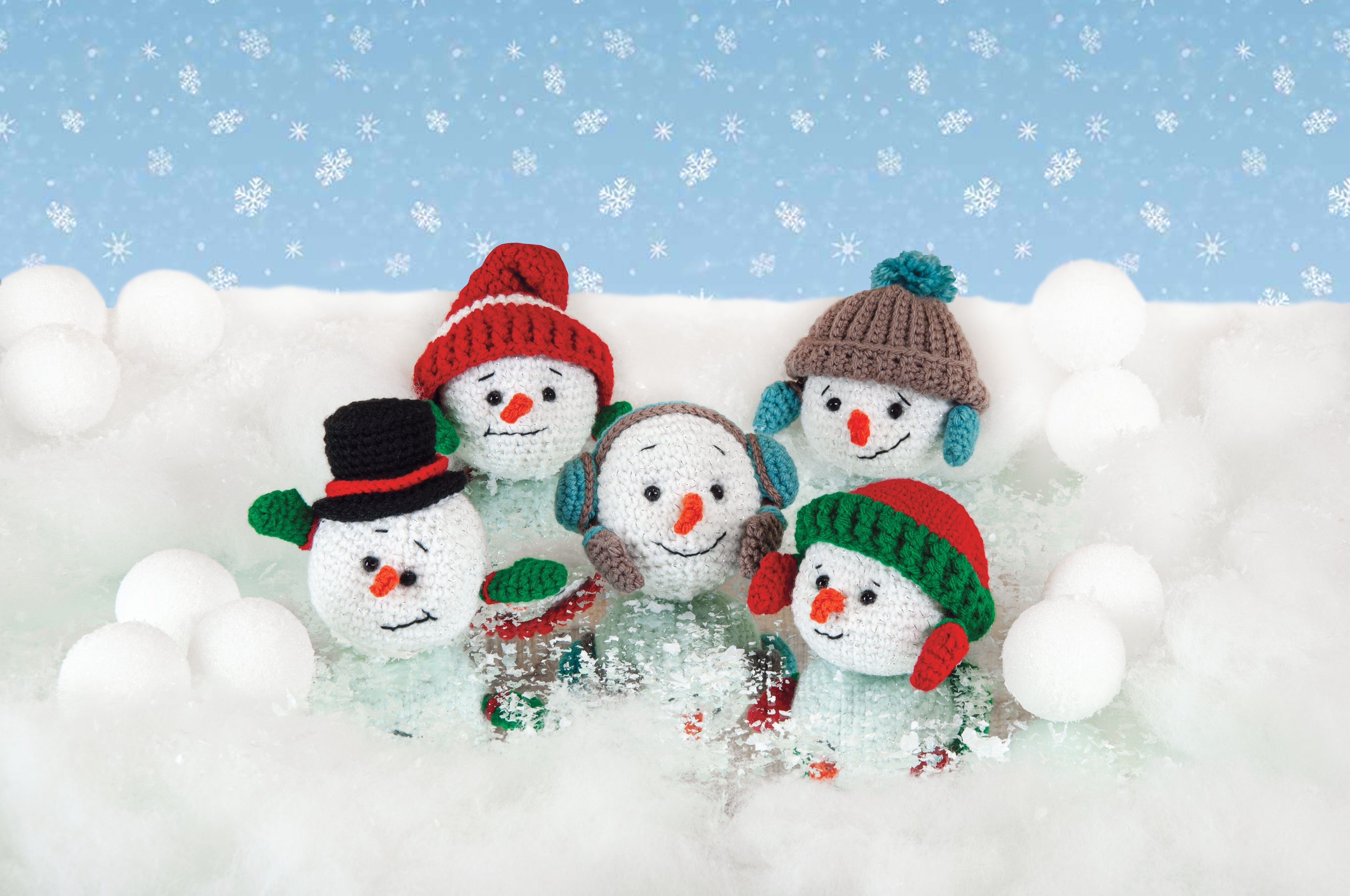 Frosty Balls Crochet Kit – Mary Maxim