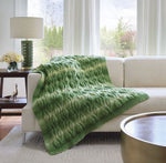 Climbing Vines Knit Afghan