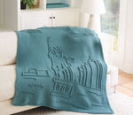 Lady Liberty Crochet Blanket
