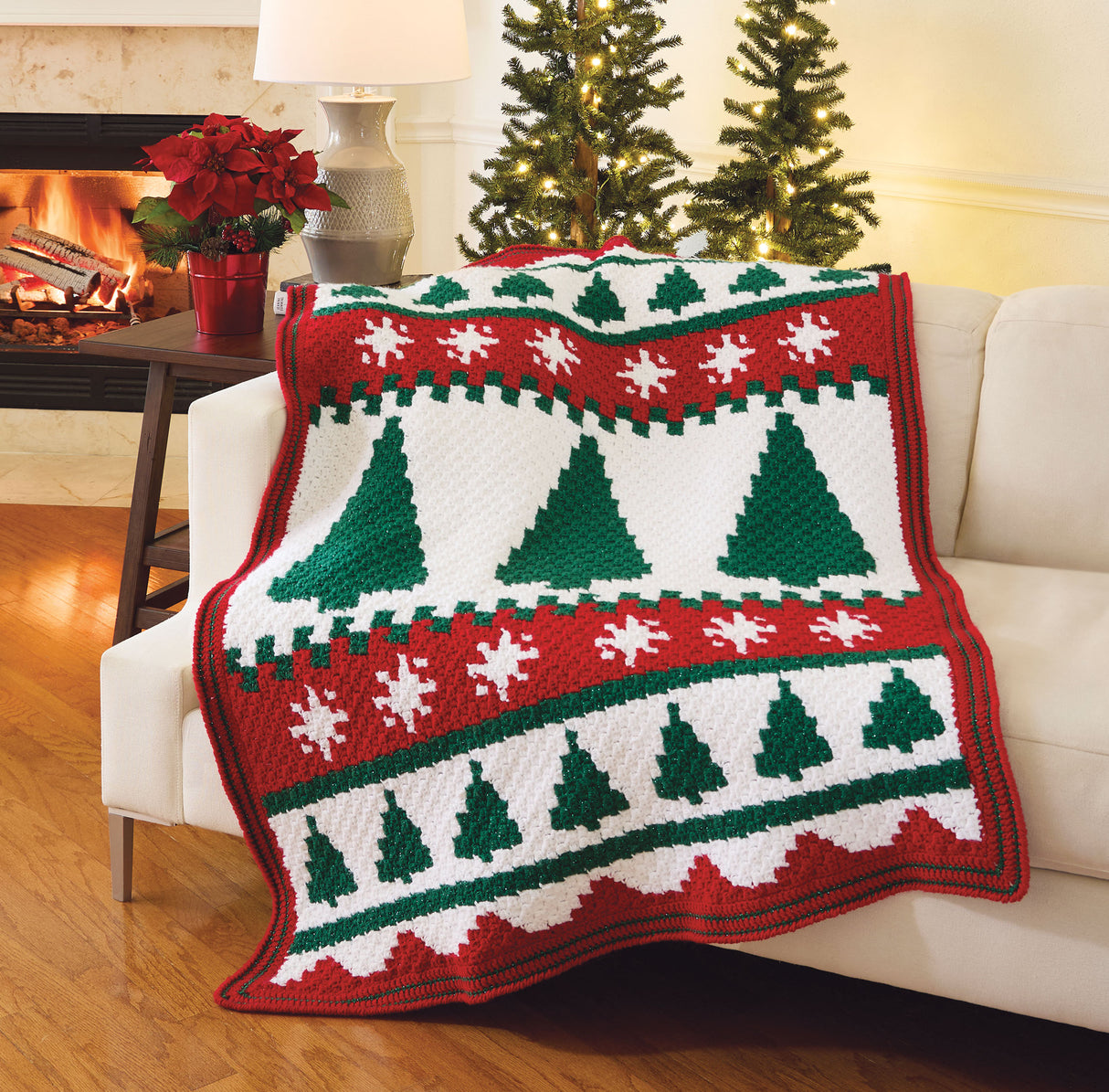 Yuletide Wishes Afghan