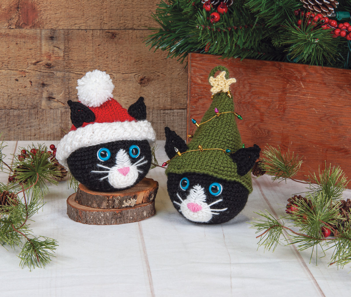 Cat Balls Crochet Kit