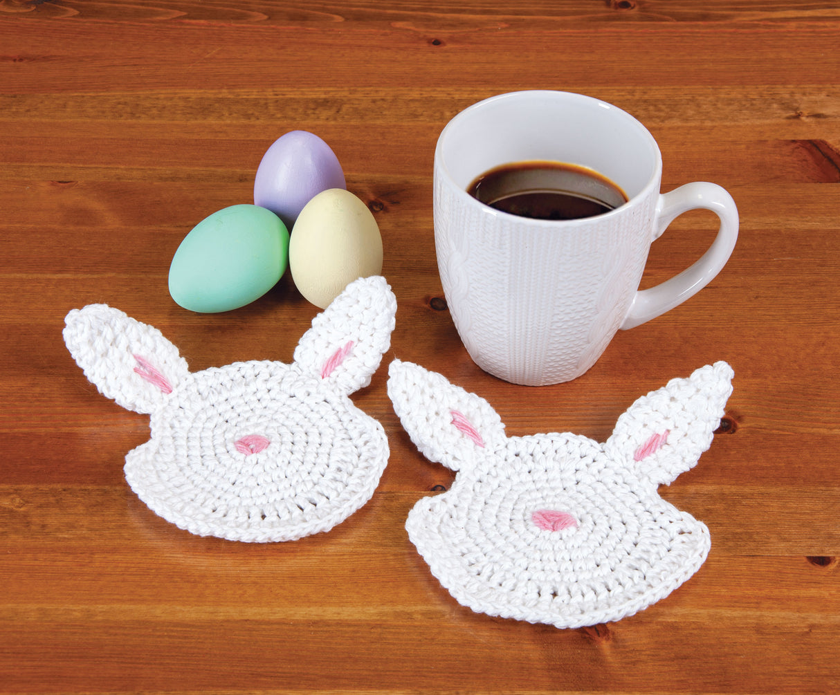 Bunny Coasters Crochet Kit
