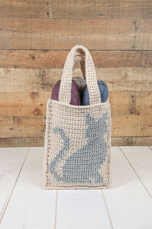 Cottonwood Bag/Light Grey Cat