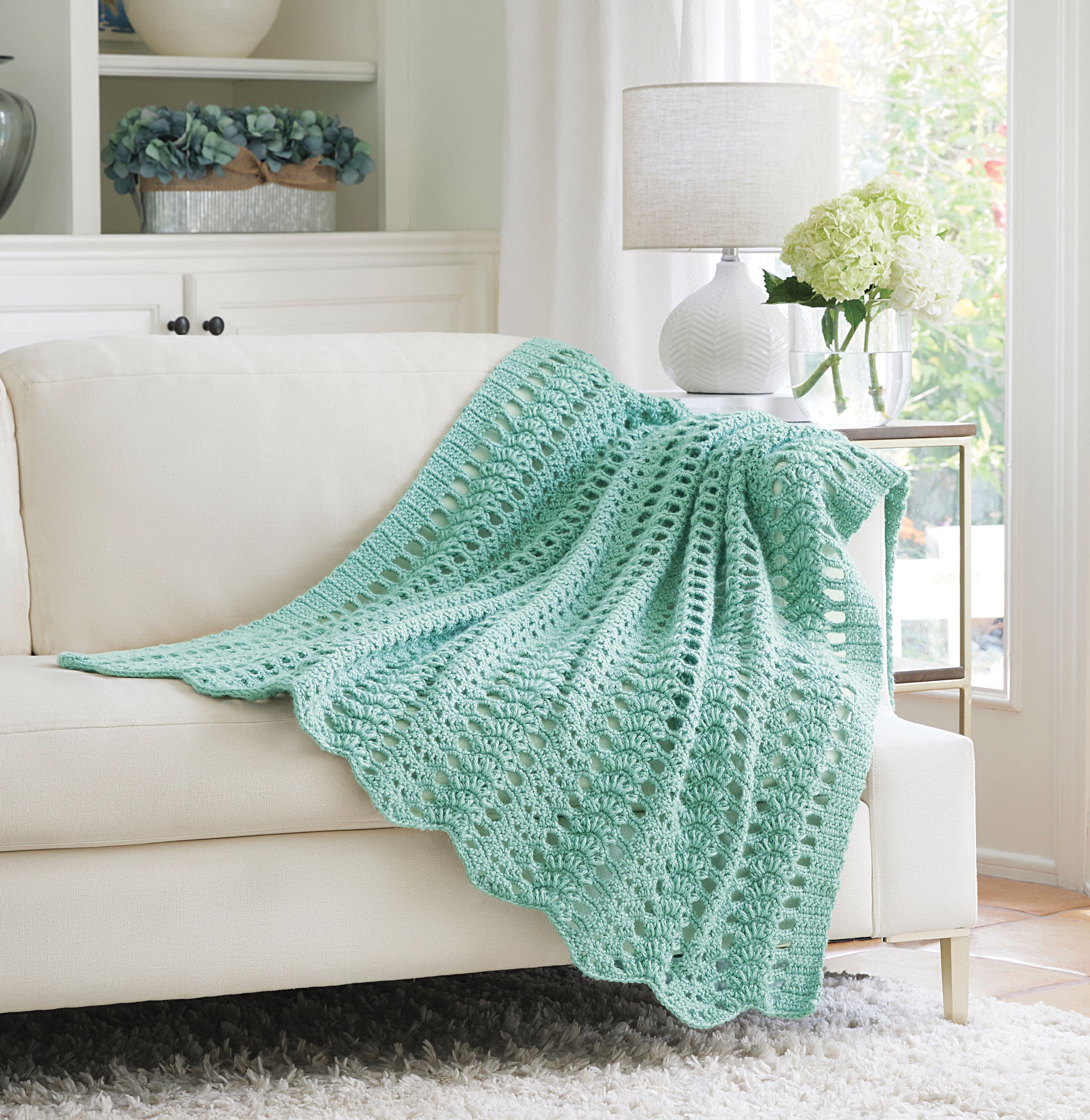 Highland Hills Throw – Mary Maxim