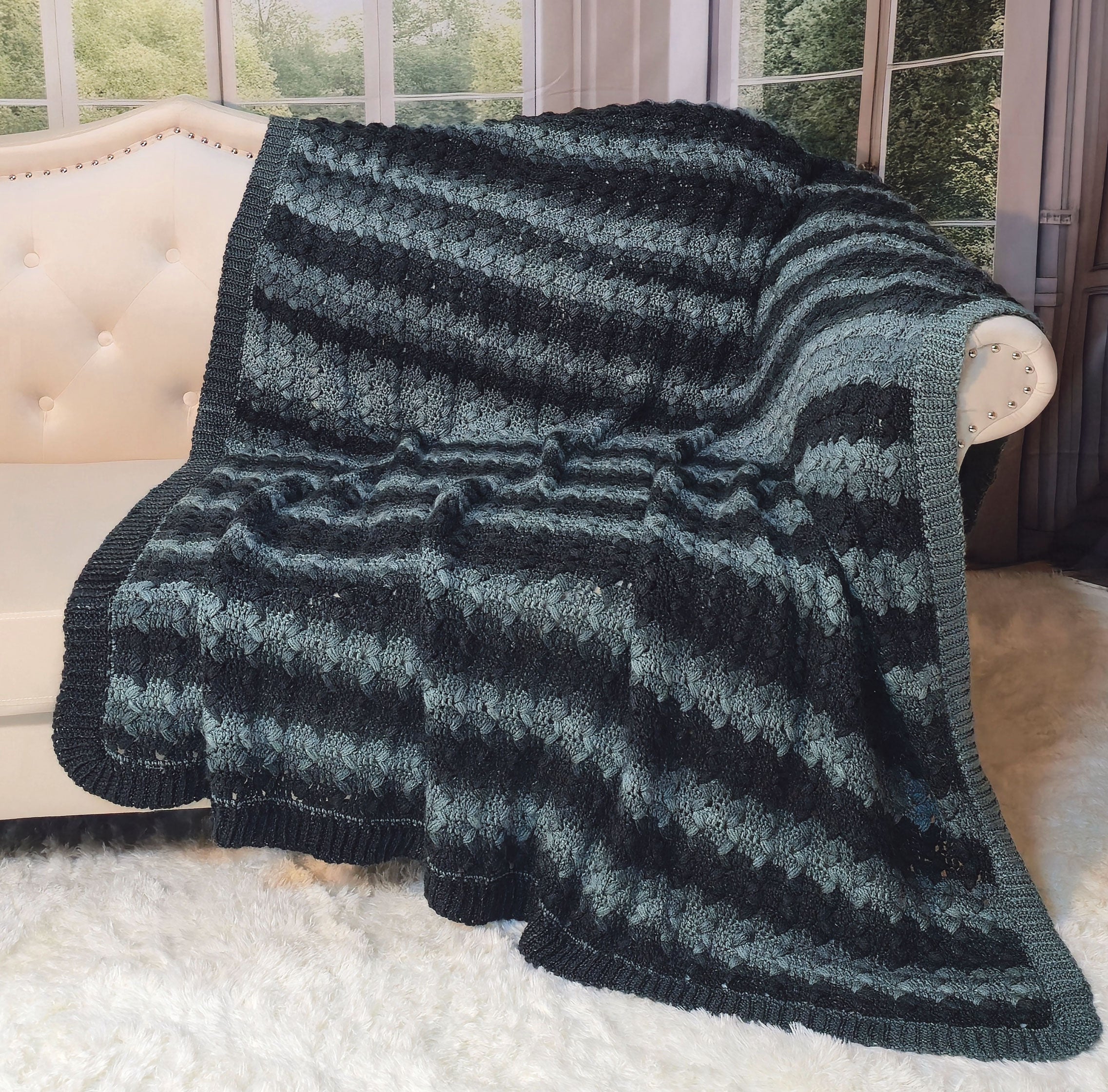 The Secret Remains Crochet Afghan – Mary Maxim