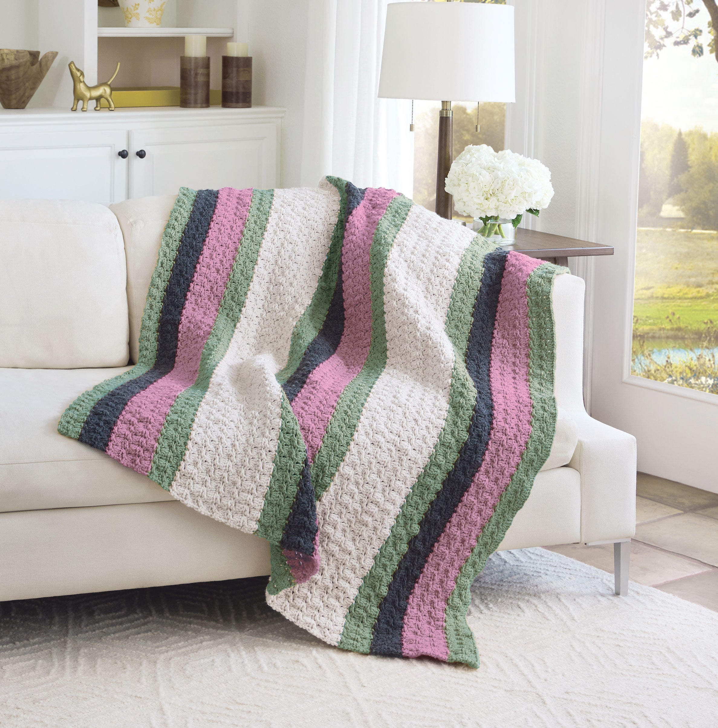 Rustic Hearth Throw – Mary Maxim