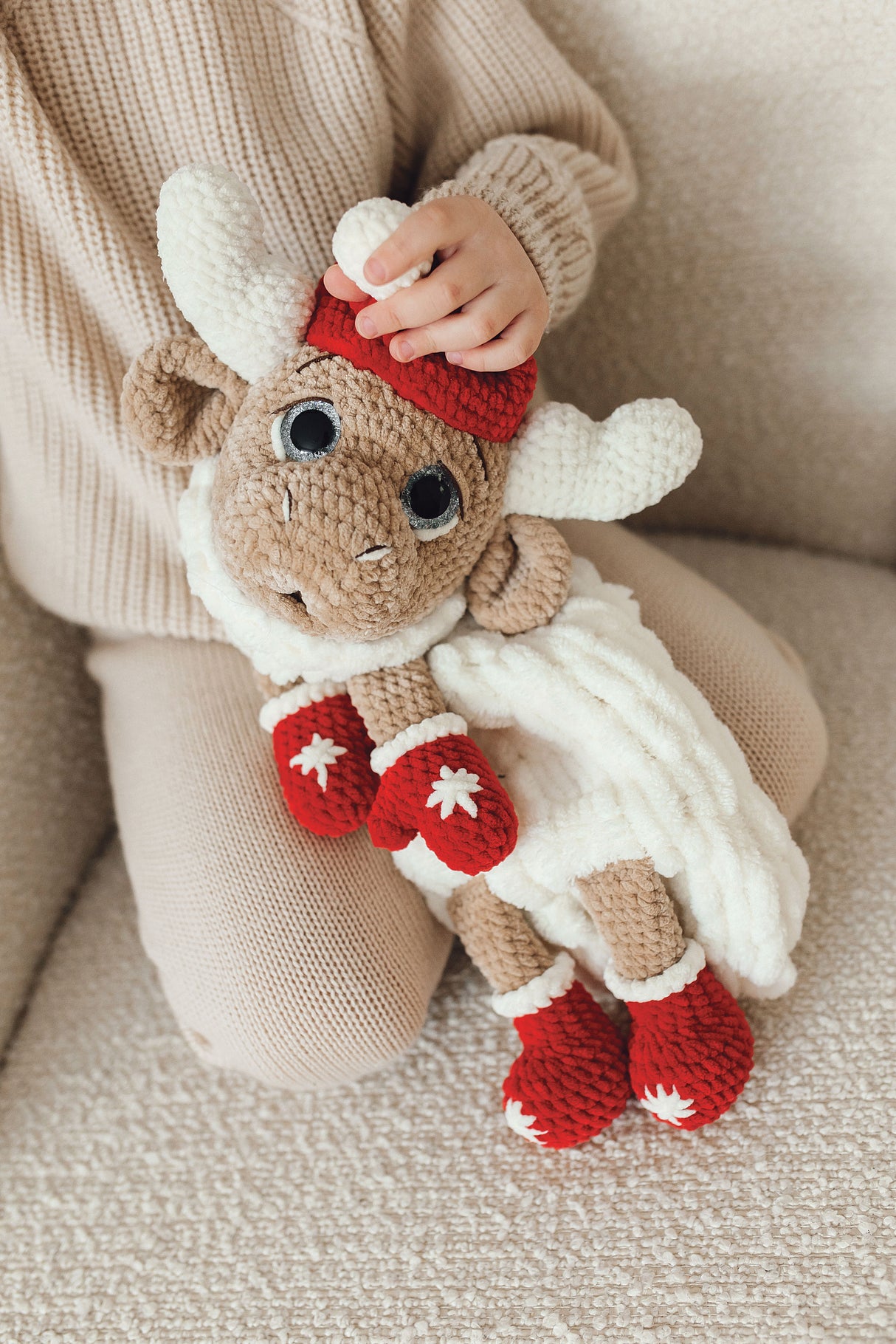 Christmas Moose Pajama Holder
