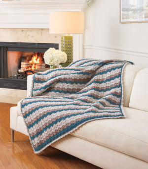 Brown Ragg/Aqua/Warm Brown