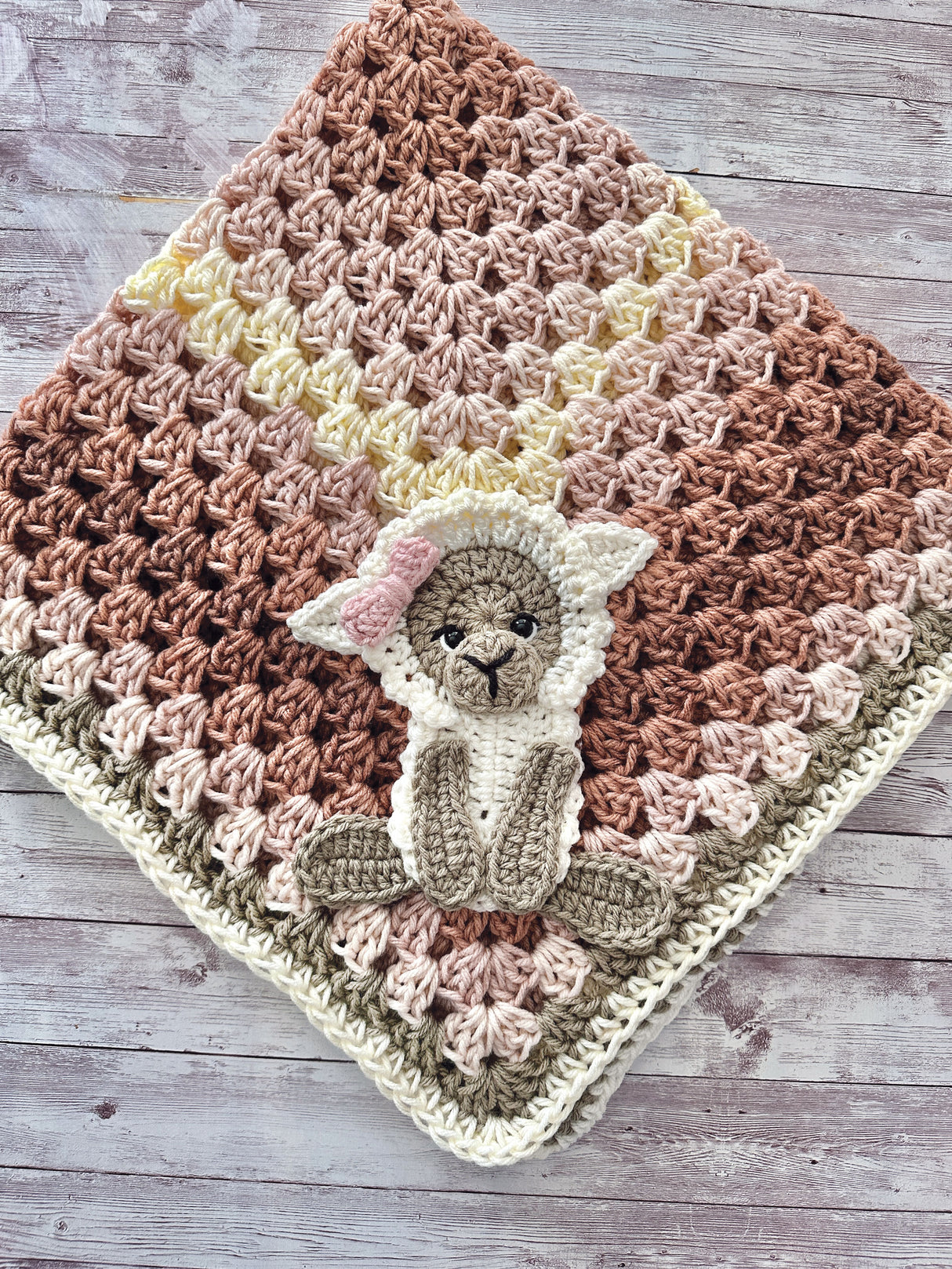 Lucy the Lamb Blanket