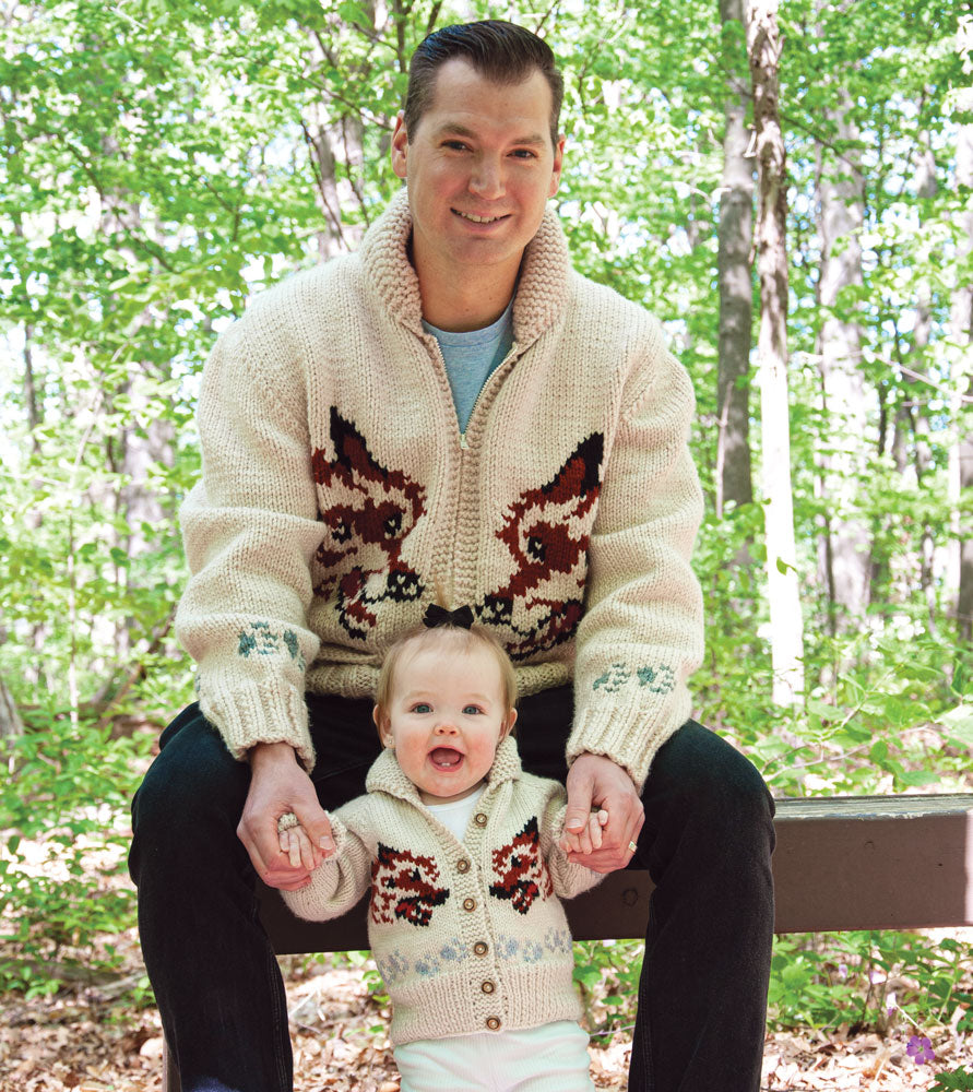 Child's Wolf Cardigan