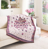 Floralicious Mosaic Crochet Blanket