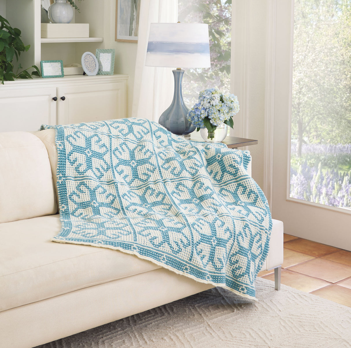 Knit Mosaic Blanket