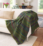 Marvelously Twisted Granny Crochet Blanket