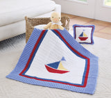 Dreamboat Baby Crib Crochet Set