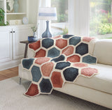 Honeycomb Path Crochet Blanket