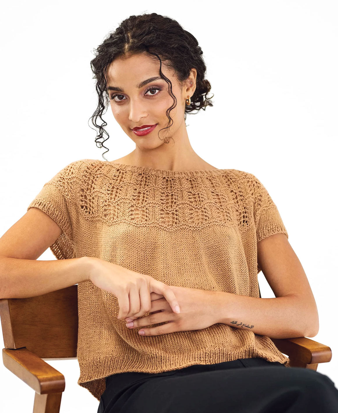 Wavecrest Lace Pullover