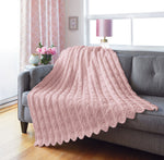 Feathers Crochet Throw