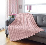 Feathers Crochet Throw