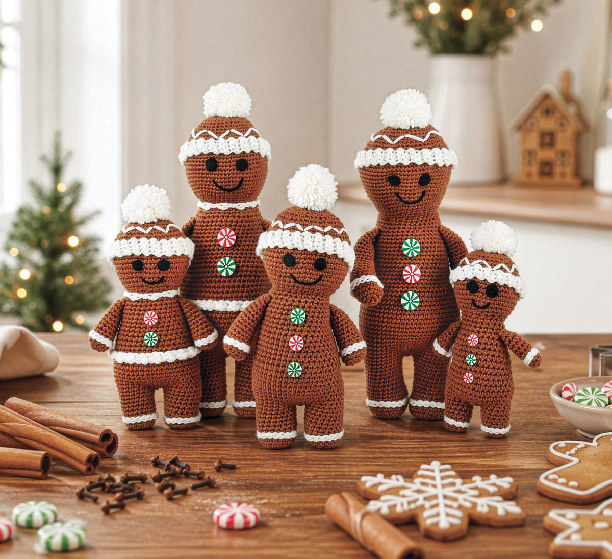 The Ginger Snaps Crochet Doll Kit
