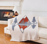 Lake Tahoe Crochet Blanket