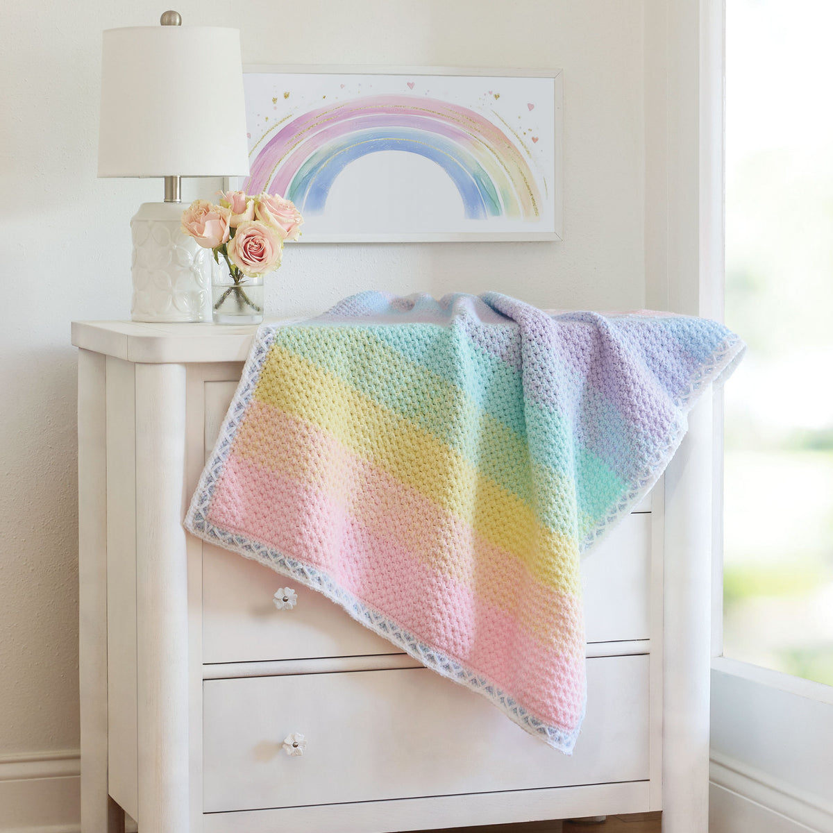 Dreamscape Snuggle Crochet Baby Blanket – Mary Maxim