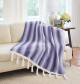Winter Wishes Crochet Throw
