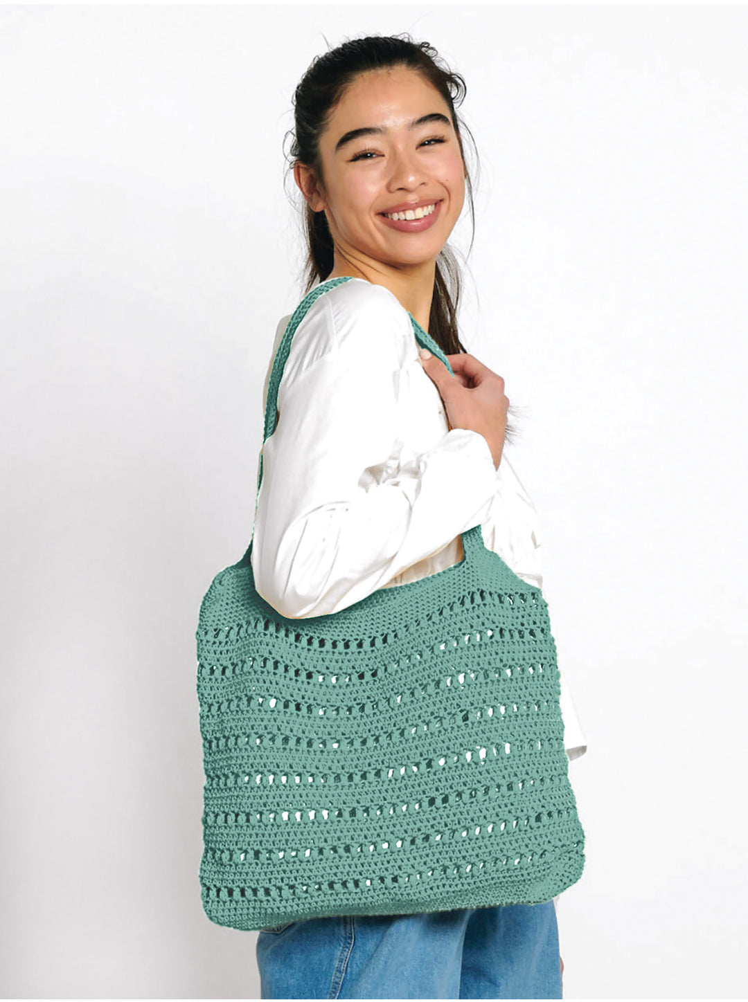 Crochet Clusters Tote