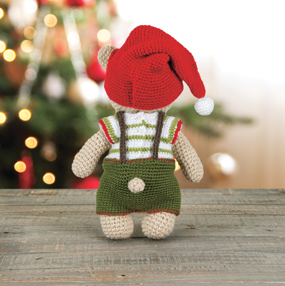 Christmas Bear & Outfit Crochet Kit – Mary Maxim