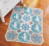 Sea-Labrate Mosaic Baby Blanket Pattern