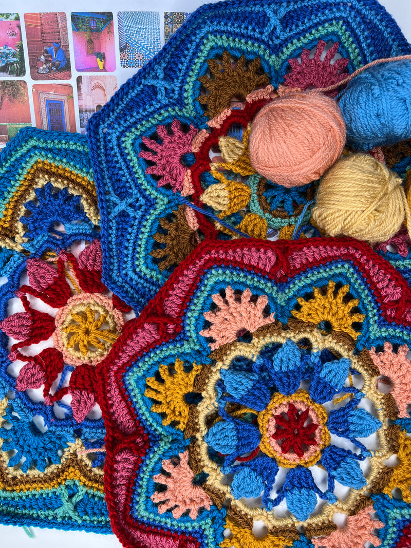 Marrakesh Persian Tiles Throw – Mary Maxim