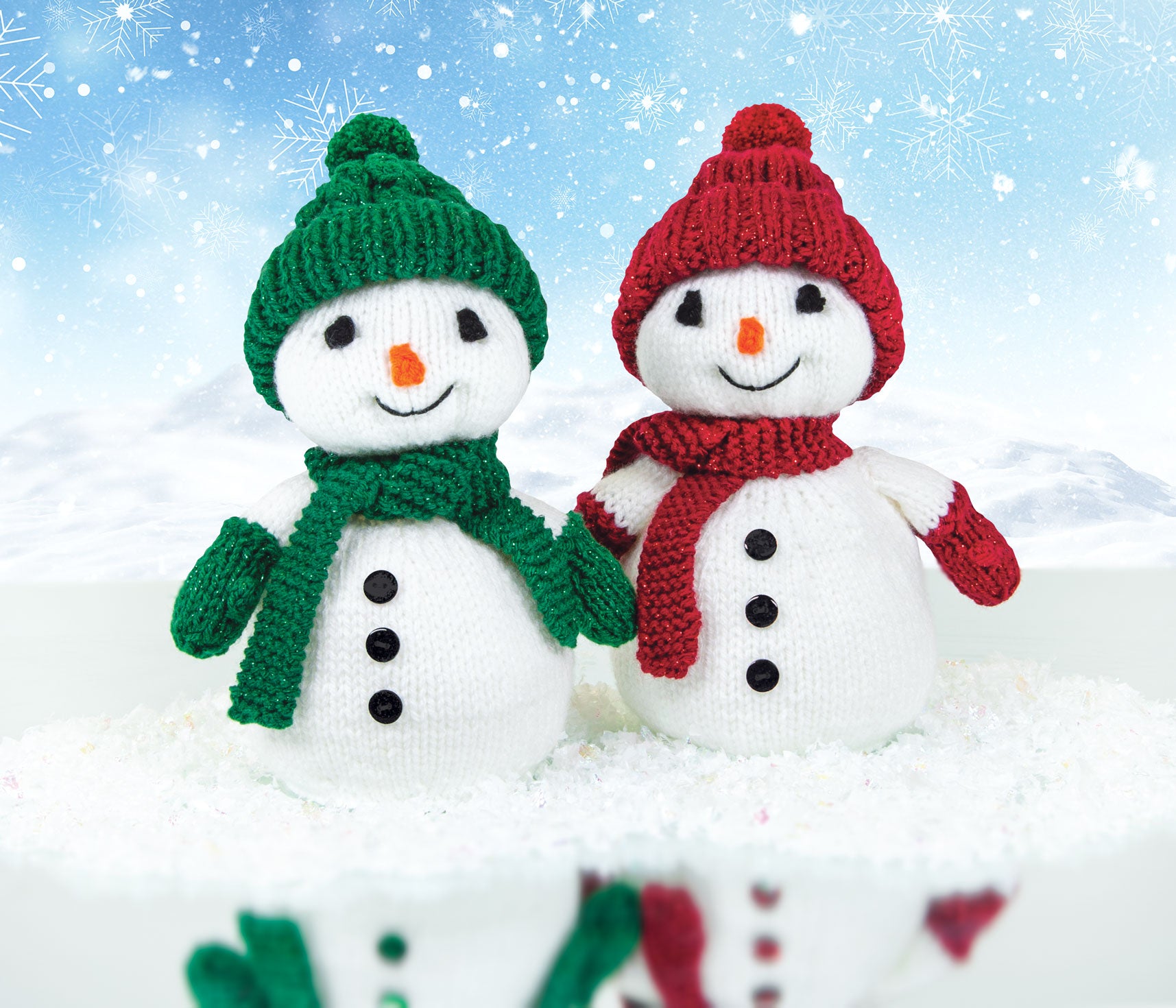 Cold Weather Friends Knit Kit – Mary Maxim