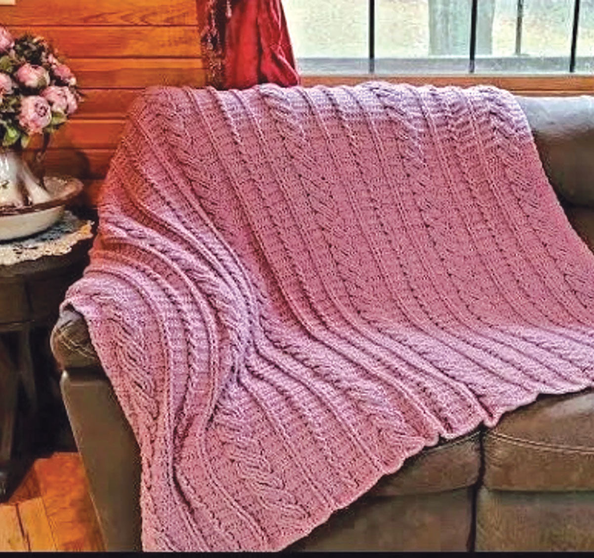 Victorian Braids Throw Mary Maxim