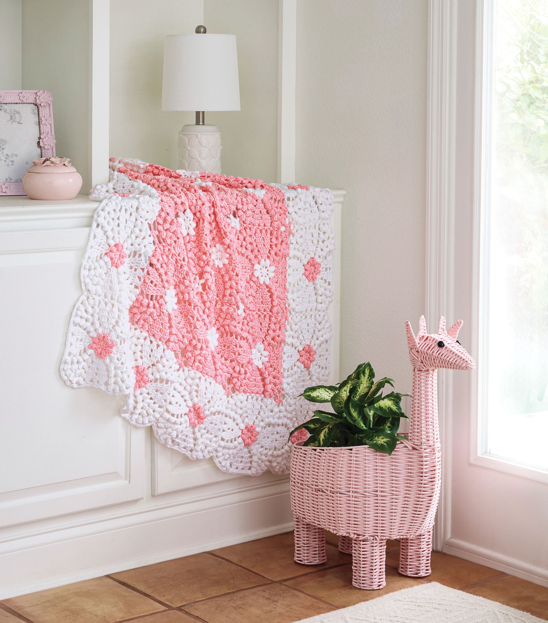 Floral Harmony Toddler Blanket – Mary Maxim
