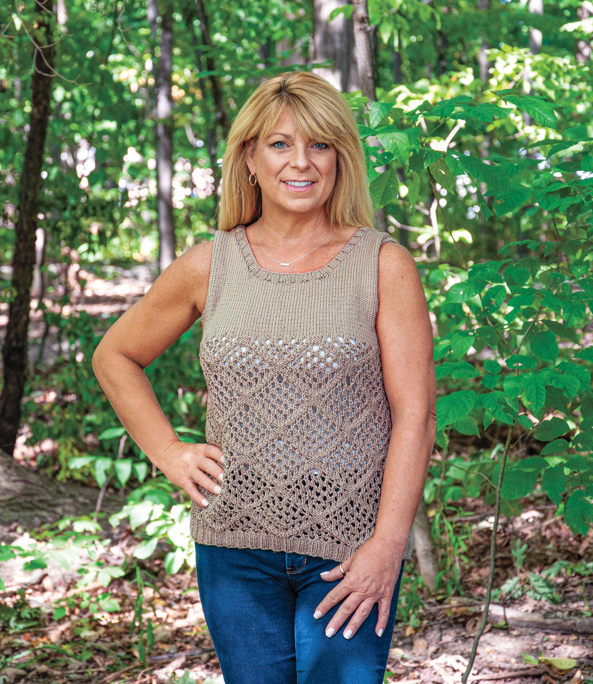 Lacy Summer Top – Mary Maxim