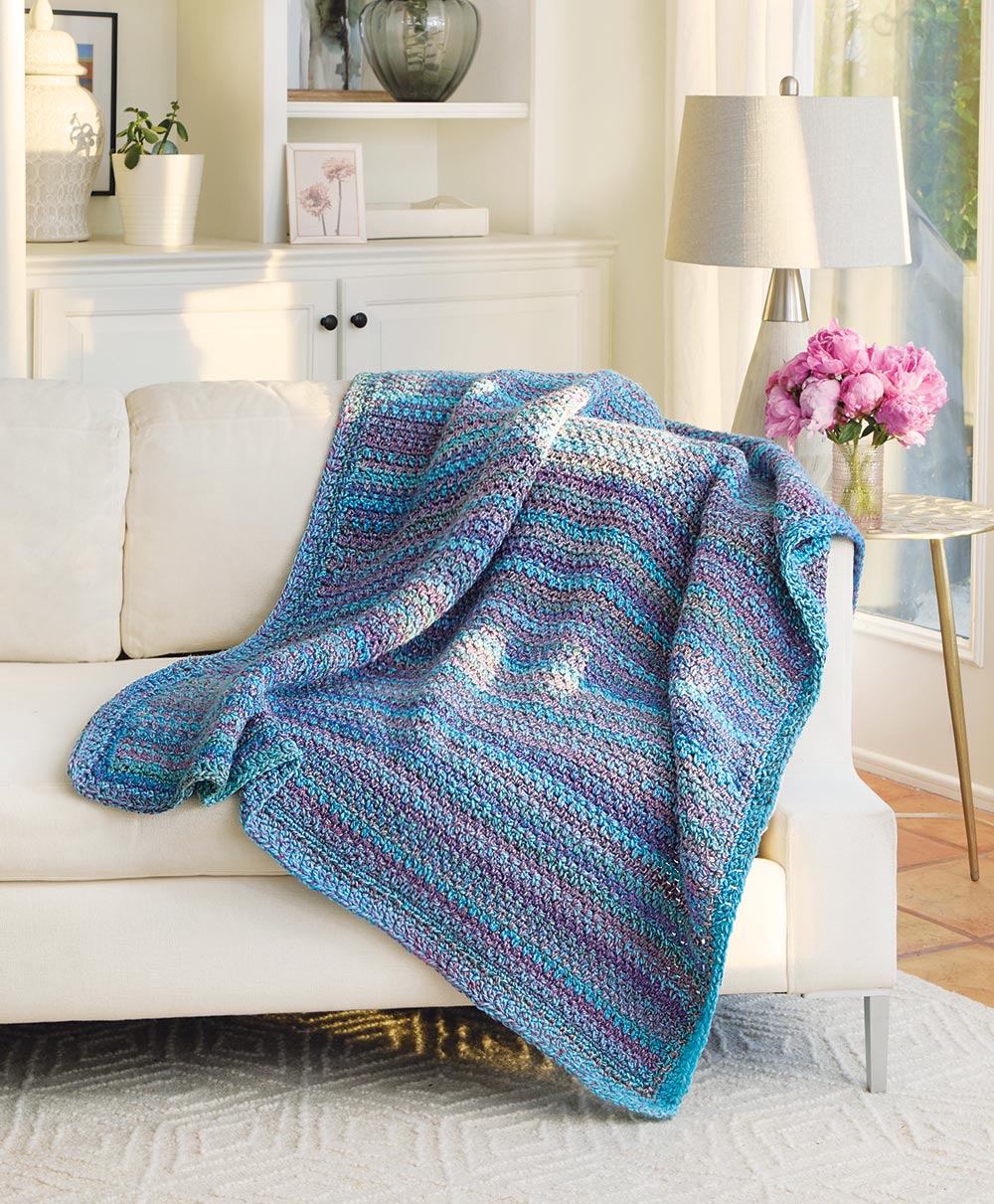 Moss Dream Blanket – Mary Maxim