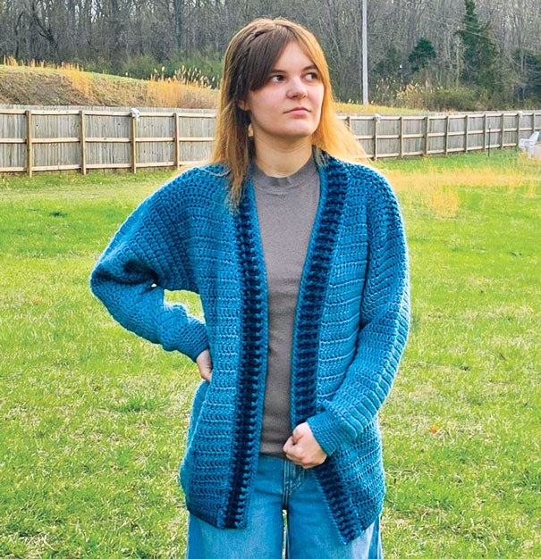 Coloratura Cardigan – Mary Maxim