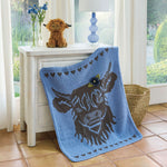 Little Highland Wonder Crochet Baby Blanket