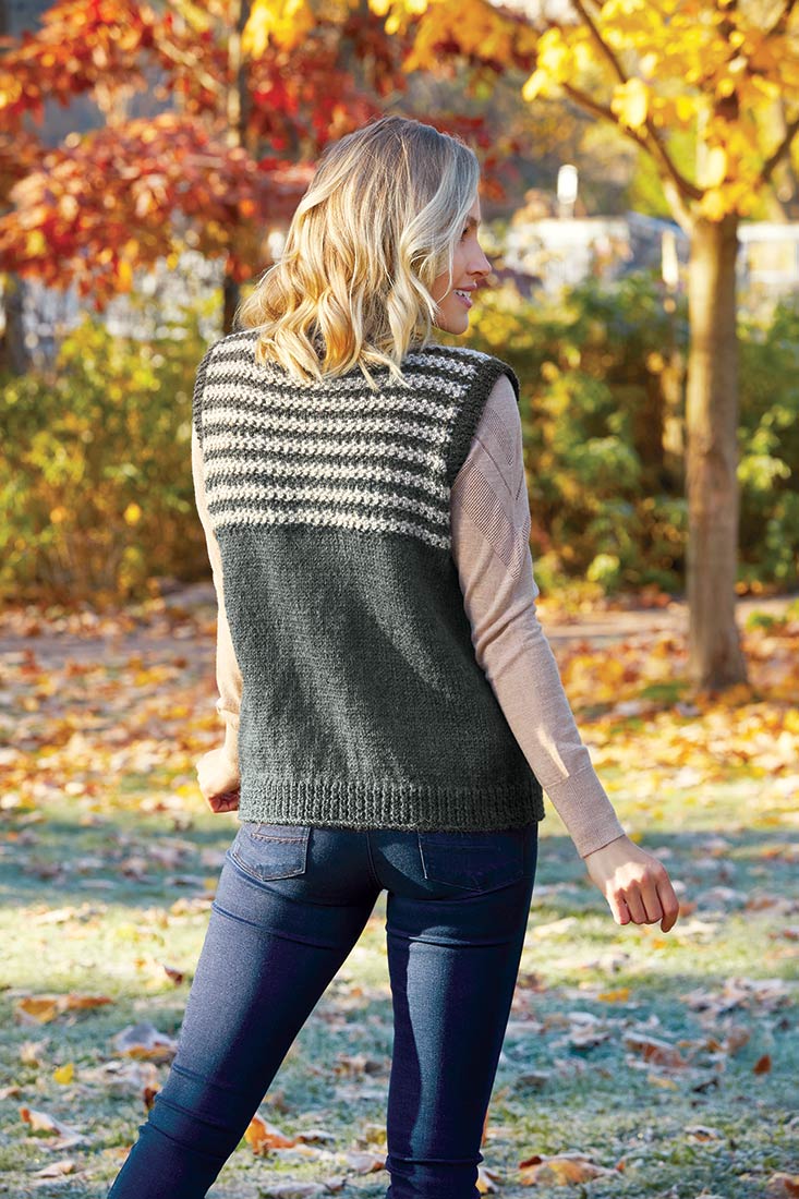Heathered Vest Pattern