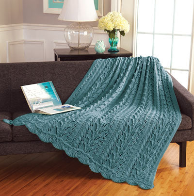 Lilies and Lace Throw
