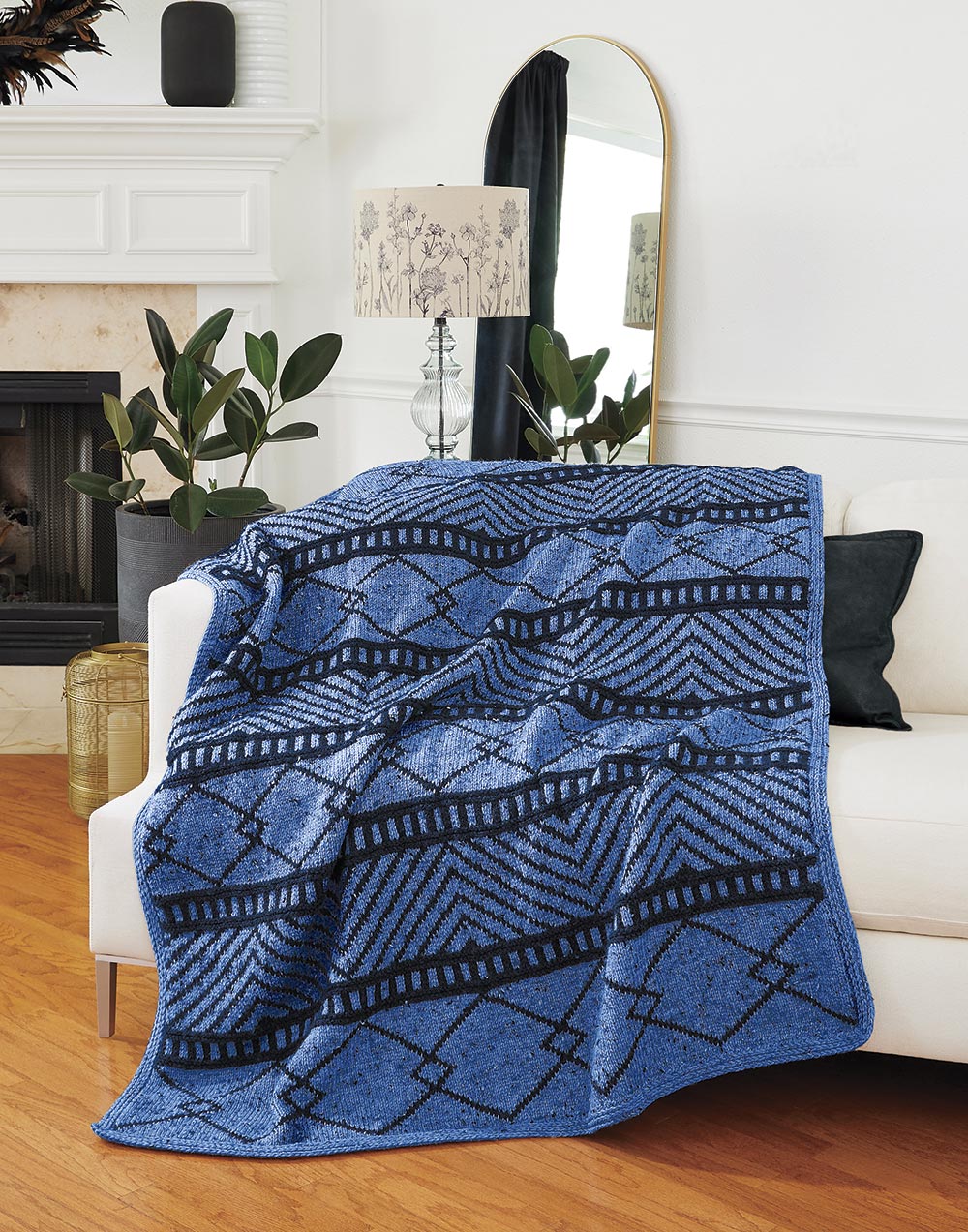 Neutral Zone Afghan Pattern – Mary Maxim