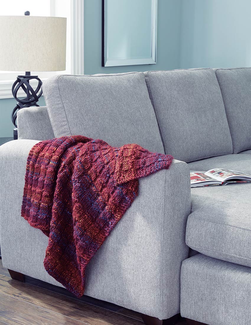 Broken Ribs Lapghan Pattern