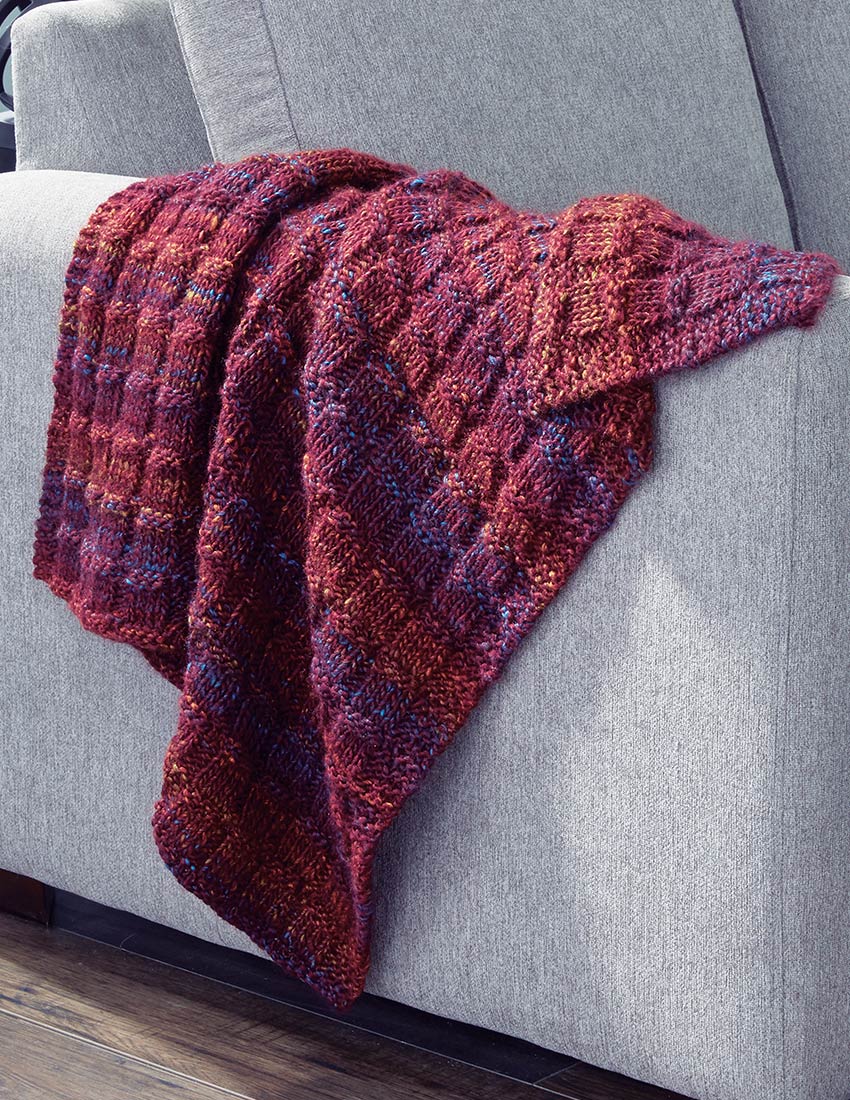 Broken Ribs Lapghan Pattern