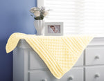 Crocheted Cables Blanket