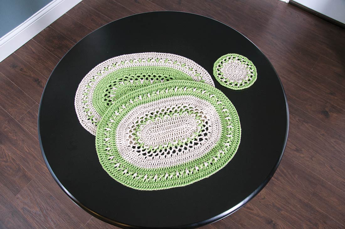 Placemat and Coaster Set Pattern