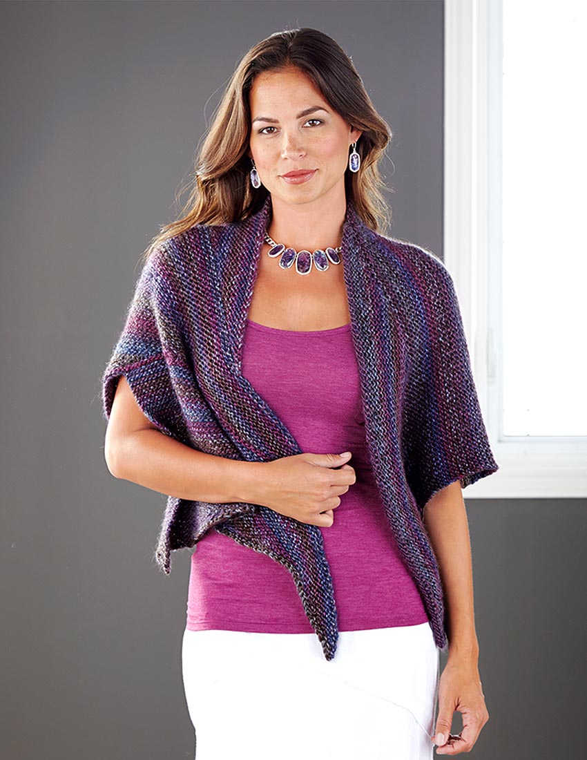 Enveloppé selon le motif de points