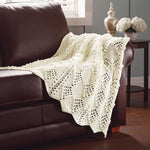Bobbled Chevrons Throw